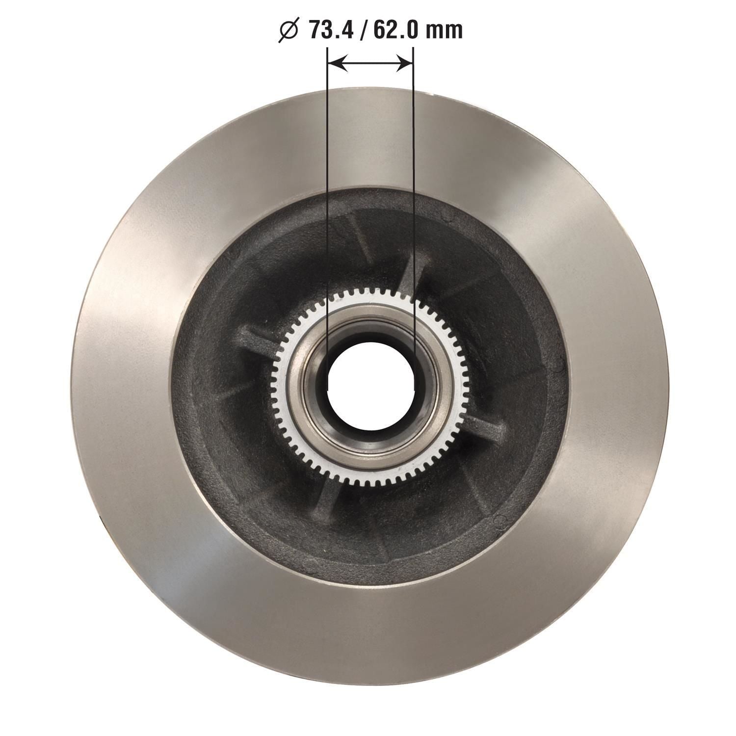 Disc Brake Rotor and Hub Assembly 5379