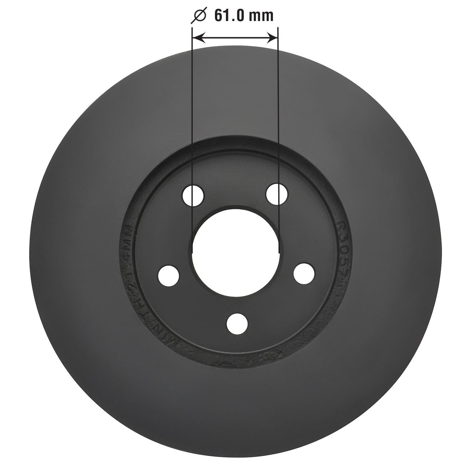 Gold Disc Brake Rotor 5381DG