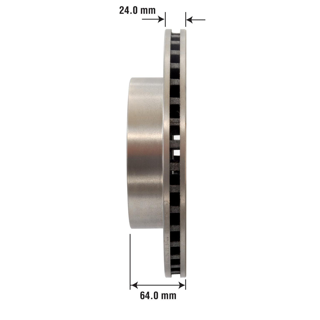 Disc Brake Rotor and Hub Assembly 5382