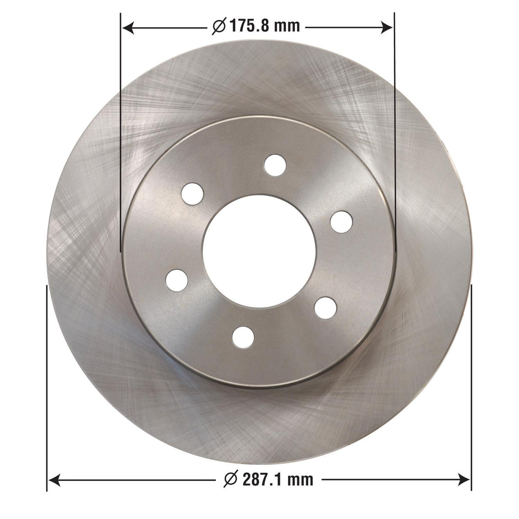 Disc Brake Rotor and Hub Assembly 5382
