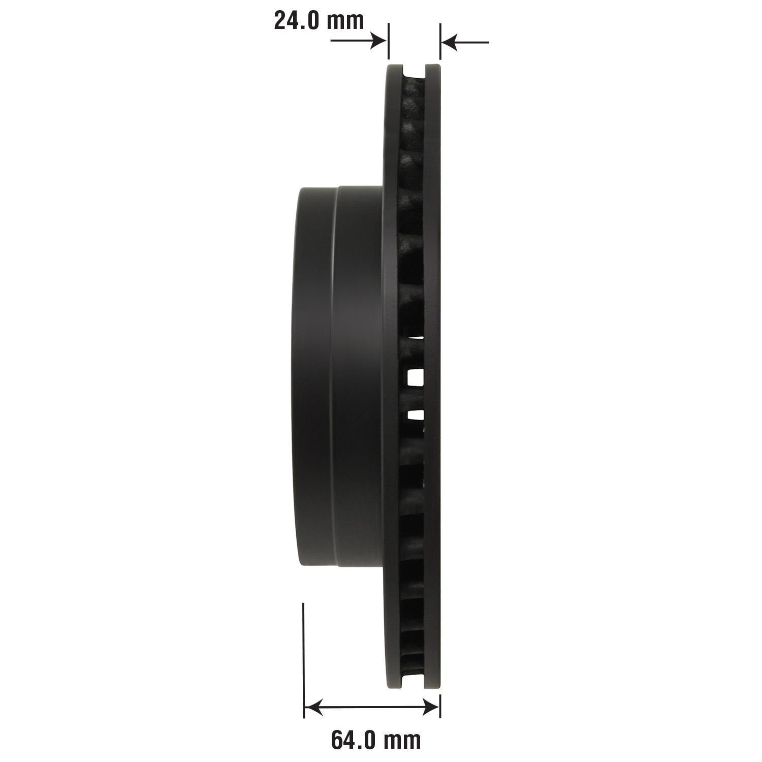 Gold Disc Brake Rotor 5382DG