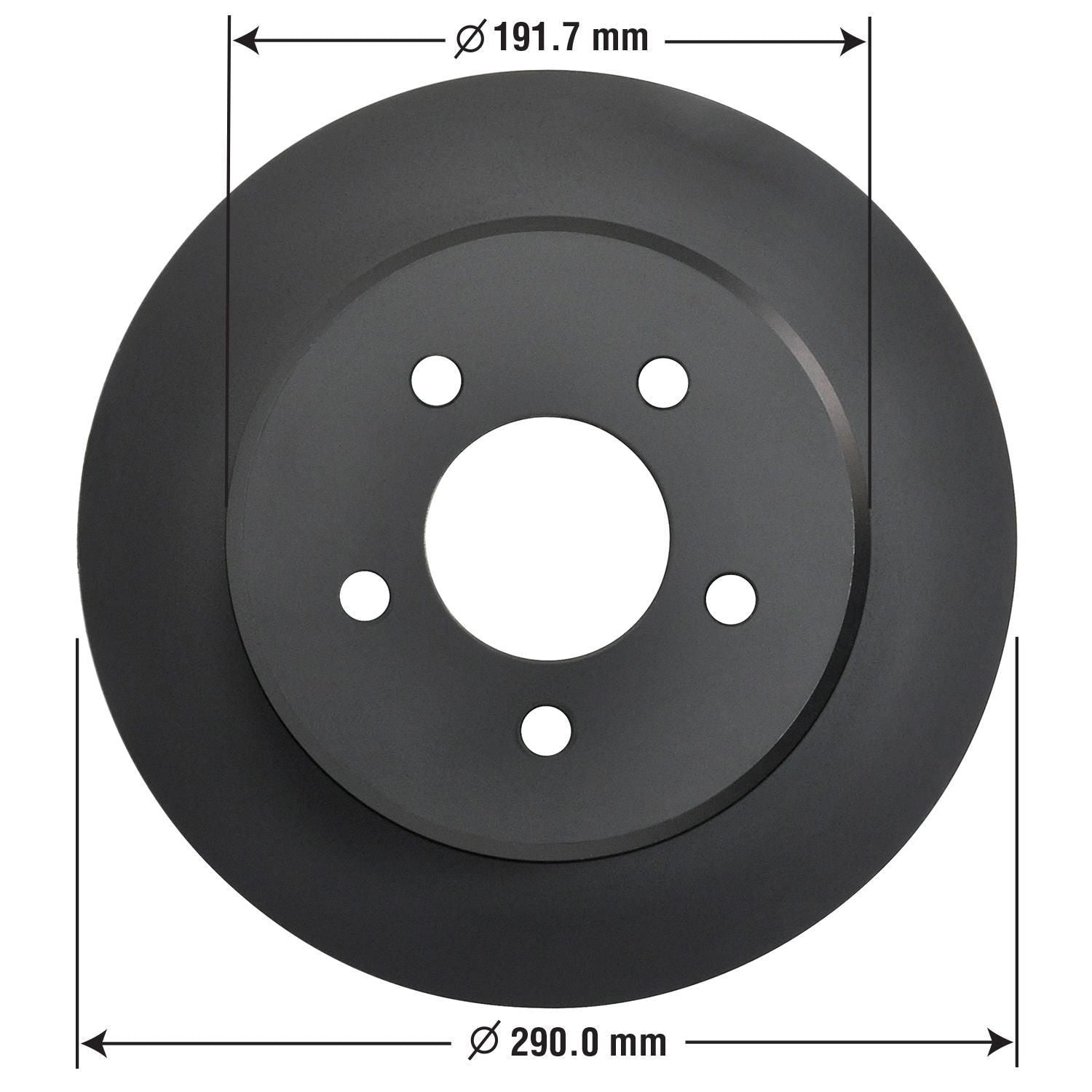 Gold Disc Brake Rotor 5383DG