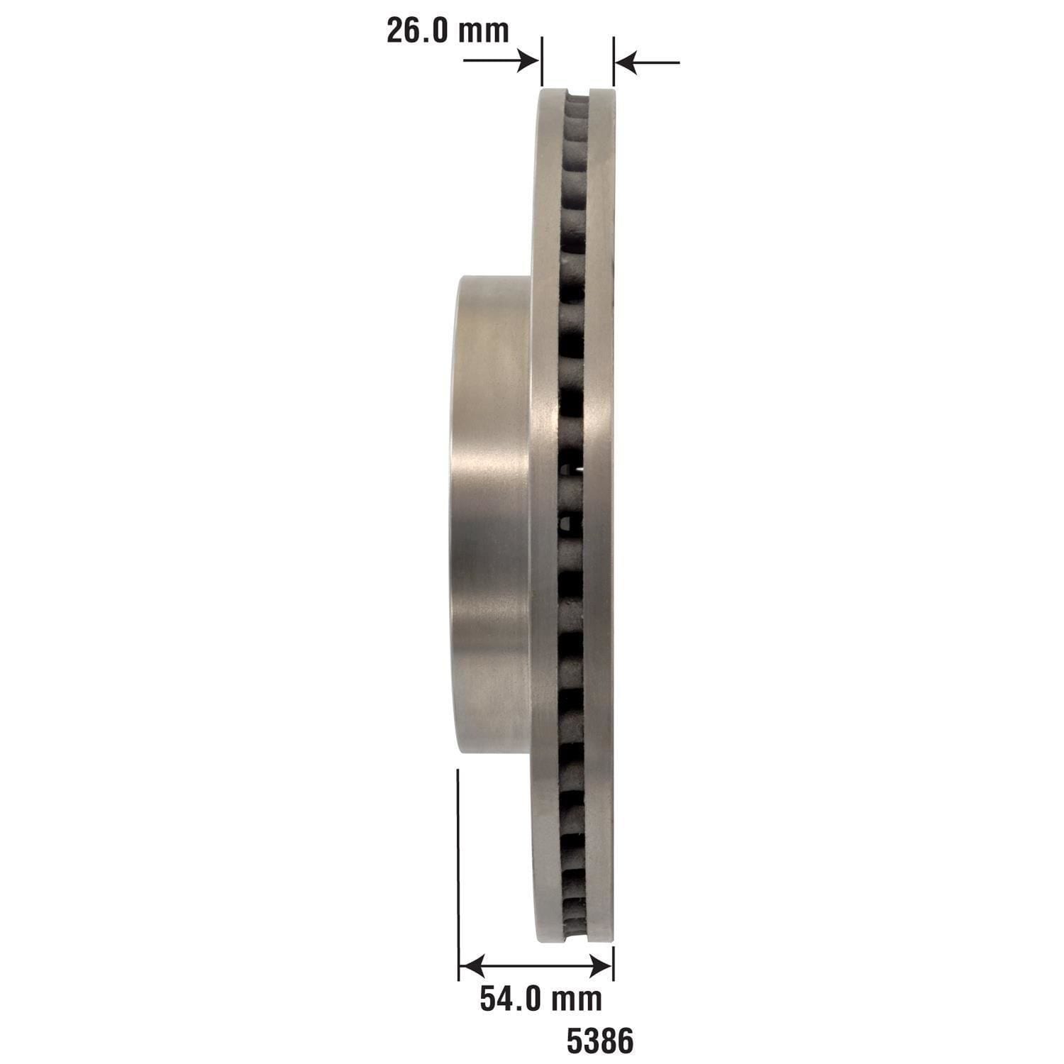 Disc Brake Rotor 5386