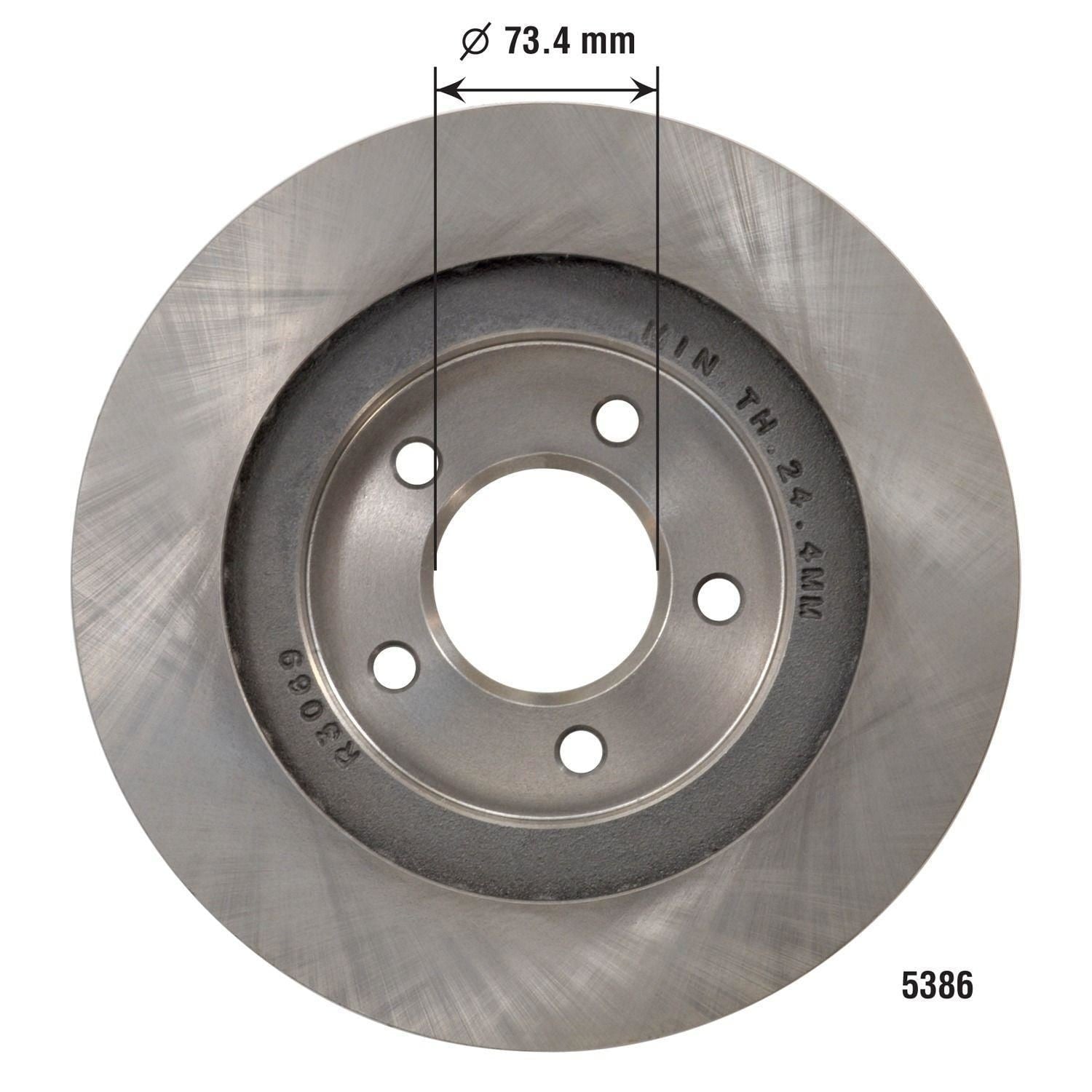 Disc Brake Rotor 5386