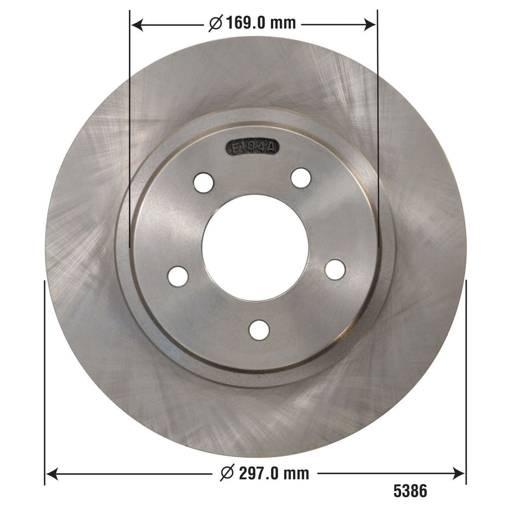Disc Brake Rotor 5386
