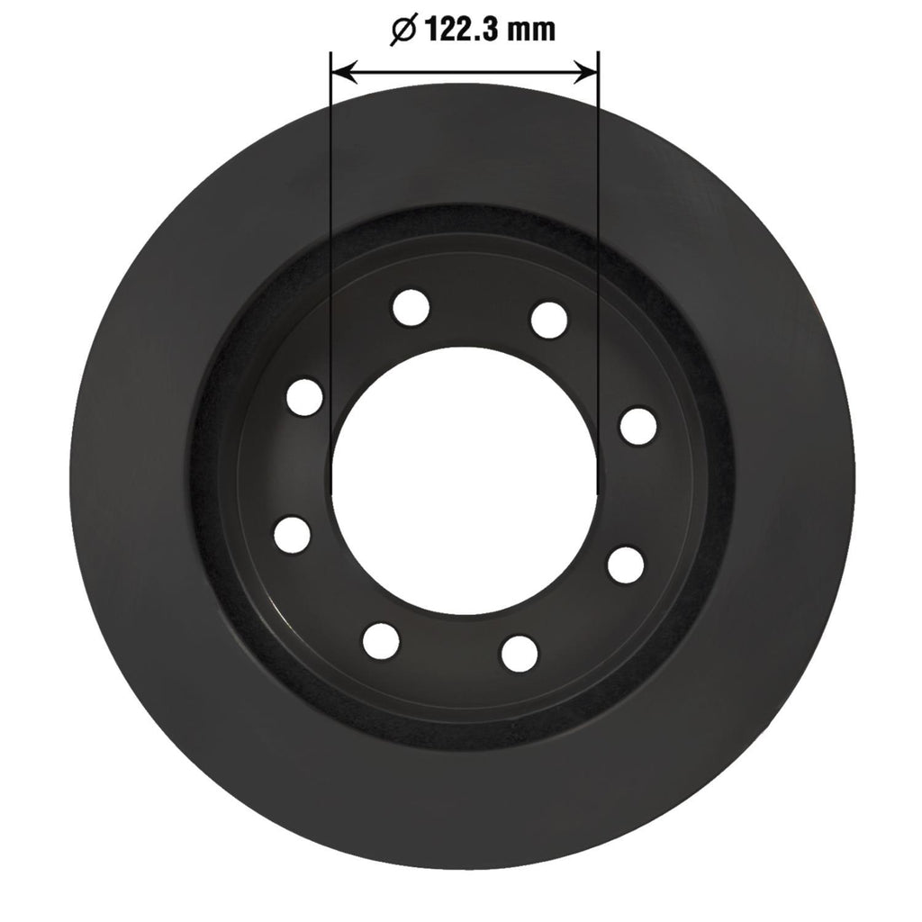 Gold Disc Brake Rotor 5393DG