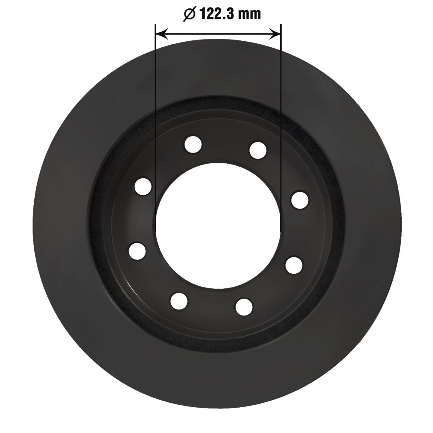 Gold Disc Brake Rotor 5393DG
