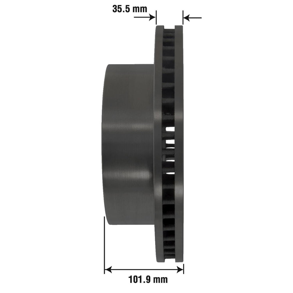 Severe Duty Disc Brake Rotor 5393SD