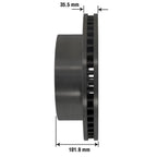 Severe Duty Disc Brake Rotor 5393SD