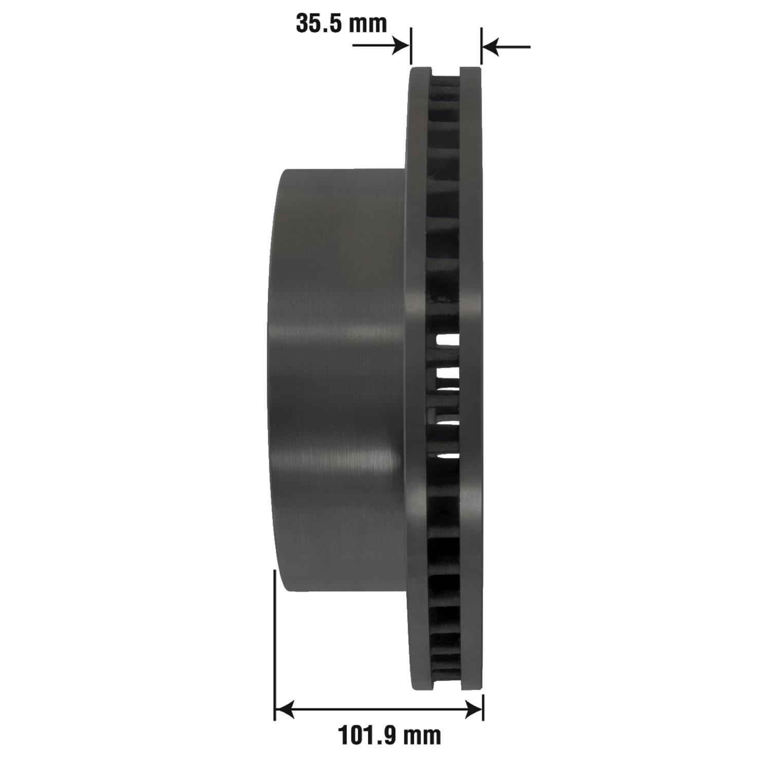 Severe Duty Disc Brake Rotor 5393SD