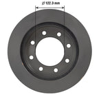 Severe Duty Disc Brake Rotor 5393SD