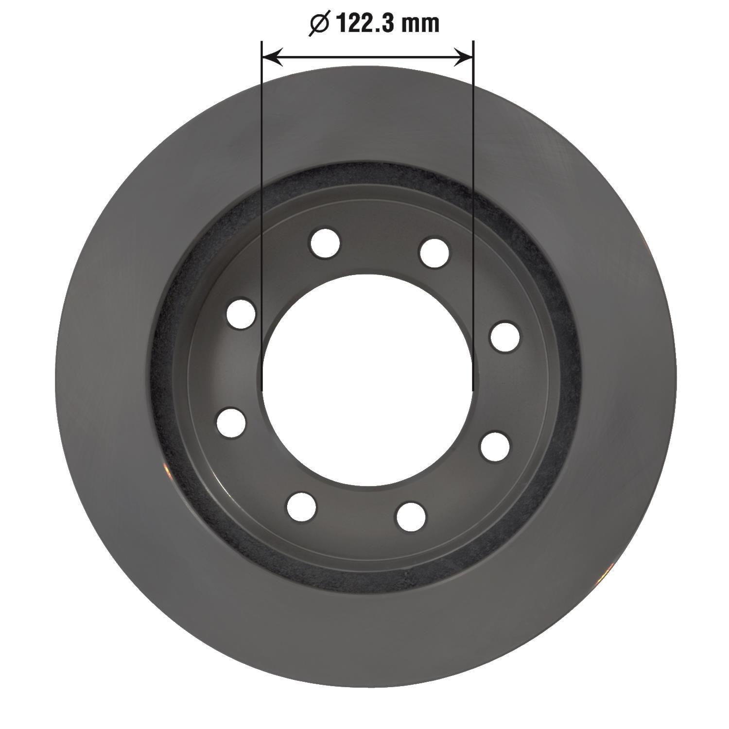 Severe Duty Disc Brake Rotor 5393SD
