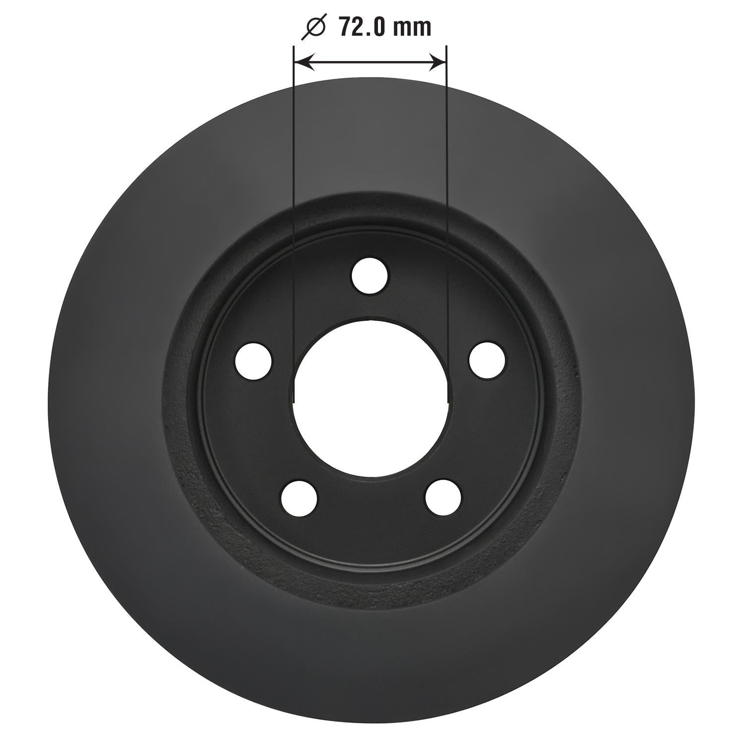 Gold Disc Brake Rotor 5396DG