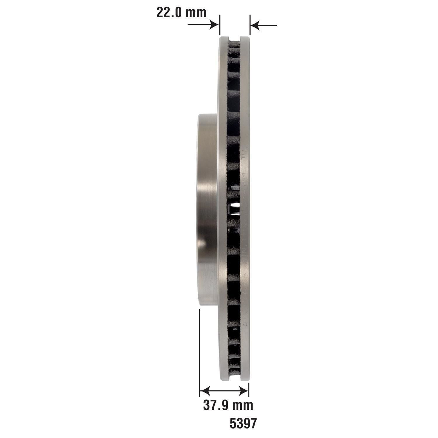 Disc Brake Rotor 5397