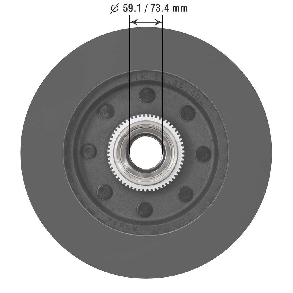 Severe Duty Brake Rotor 5398SD