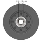 Severe Duty Brake Rotor 5398SD