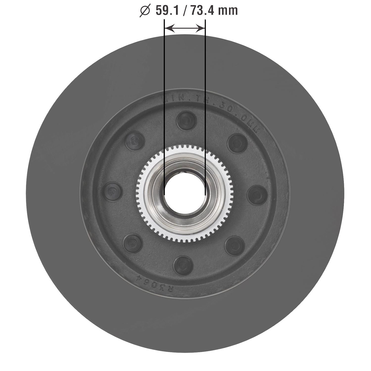 Severe Duty Brake Rotor 5398SD