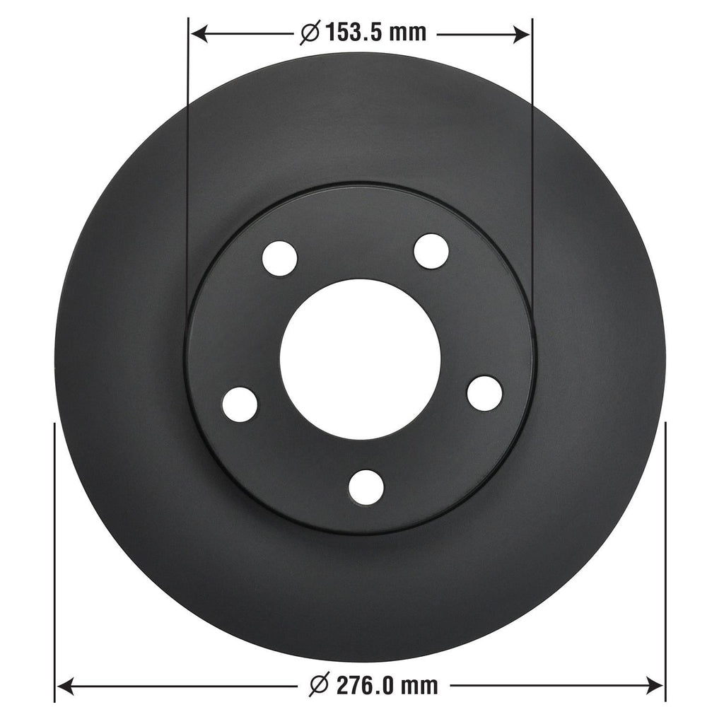 Gold Disc Brake Rotor 54011DG