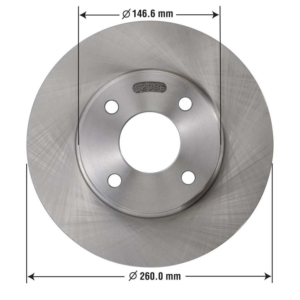 Disc Brake Rotor 54012