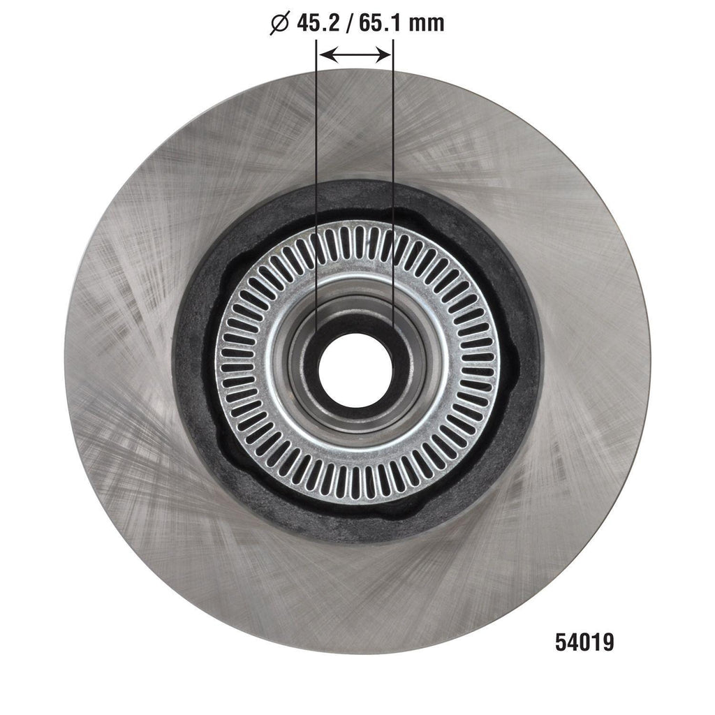 Disc Brake Rotor and Hub Assembly 54019