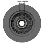 Severe Duty Disc Brake Rotor and Hub Assembly 54021SD