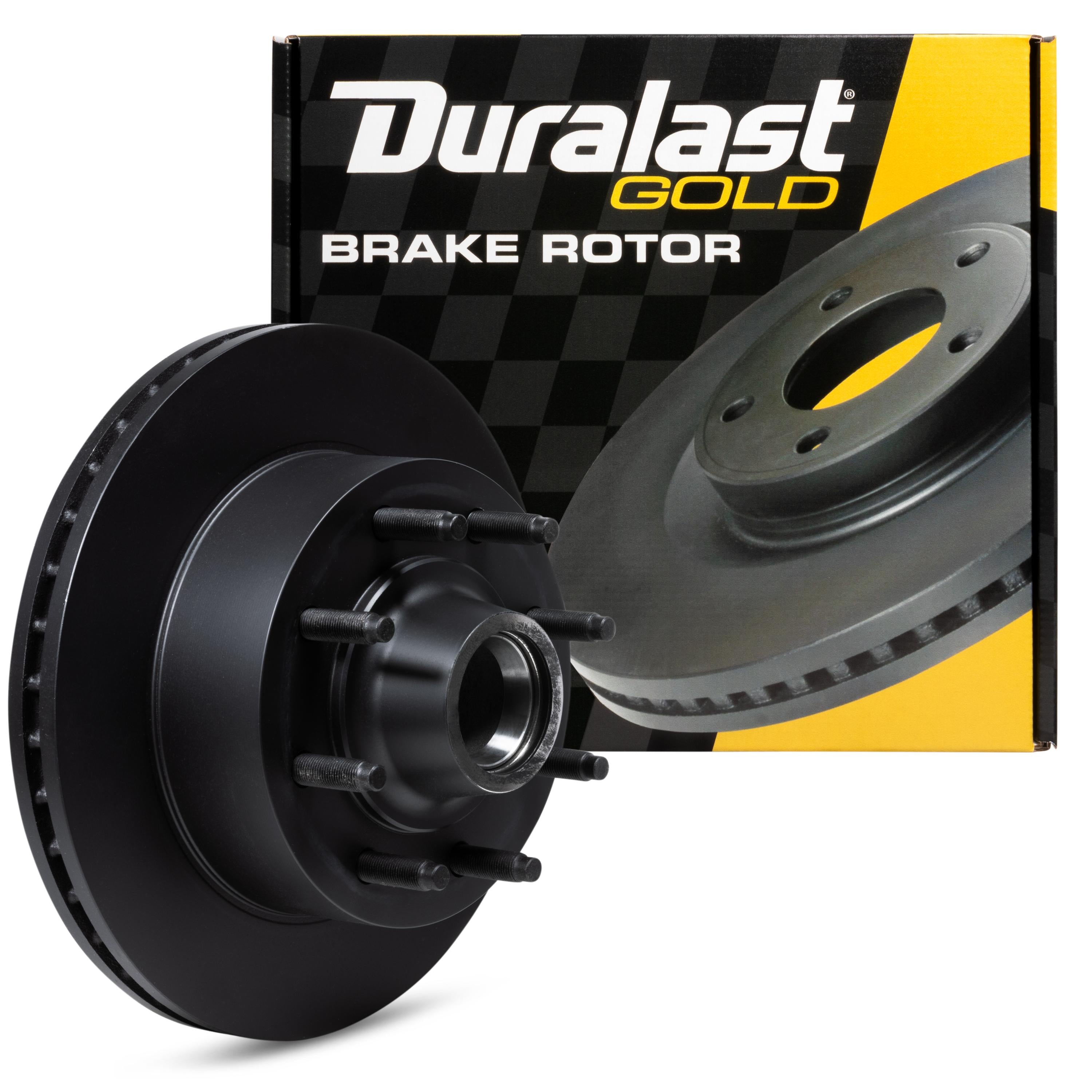 Gold Disc Brake Rotor and Hub Assembly 54031DG