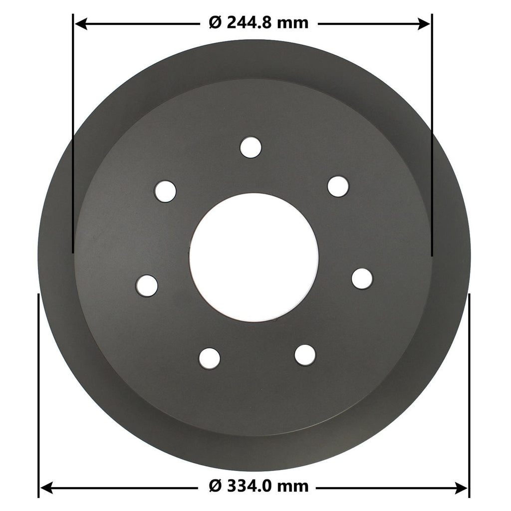 Severe Duty Disc Brake Rotor 54043SD