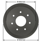 Severe Duty Disc Brake Rotor 54043SD