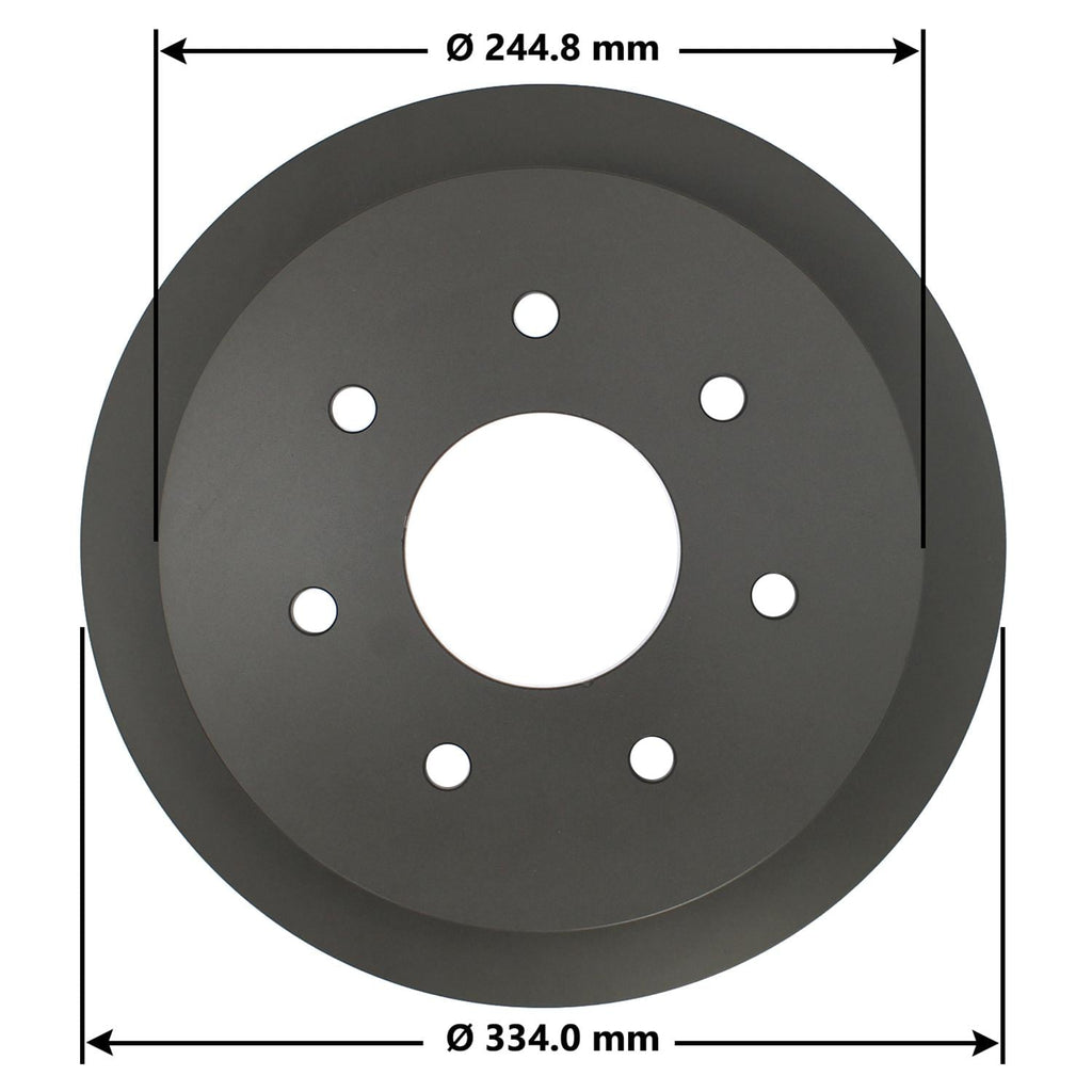 Severe Duty Disc Brake Rotor 54043SD