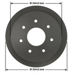 Severe Duty Disc Brake Rotor 54043SD