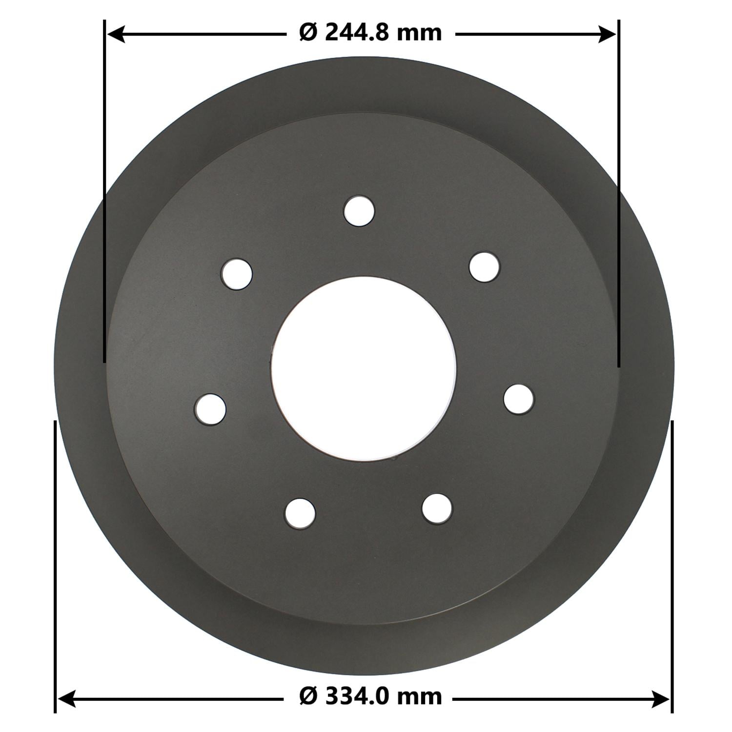 Severe Duty Disc Brake Rotor 54043SD
