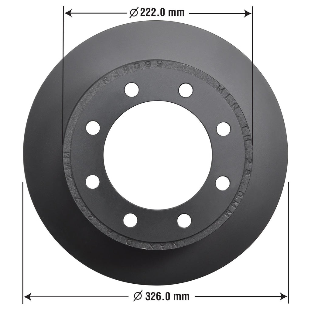 Gold Disc Brake Rotor 54073DG