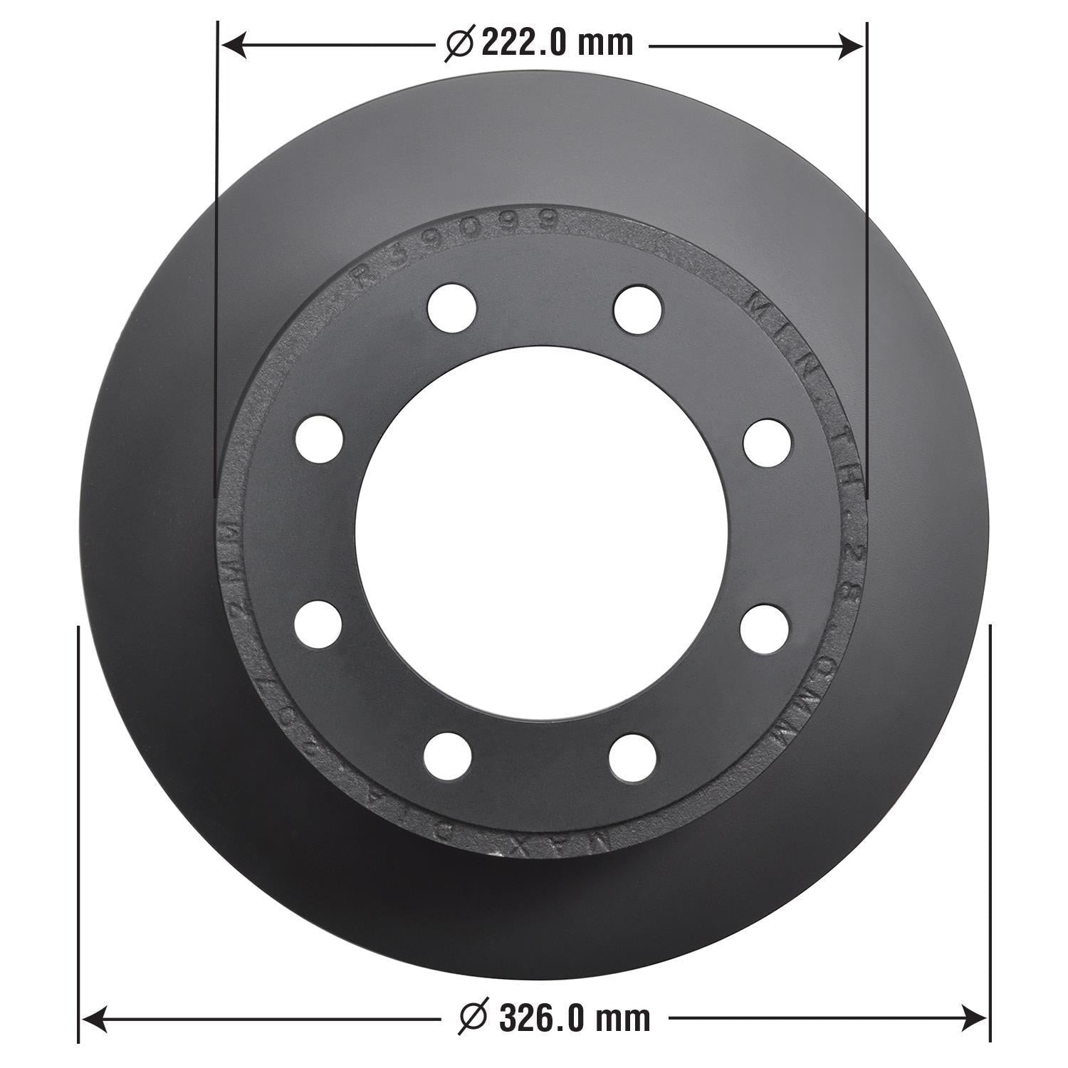 Gold Disc Brake Rotor 54073DG