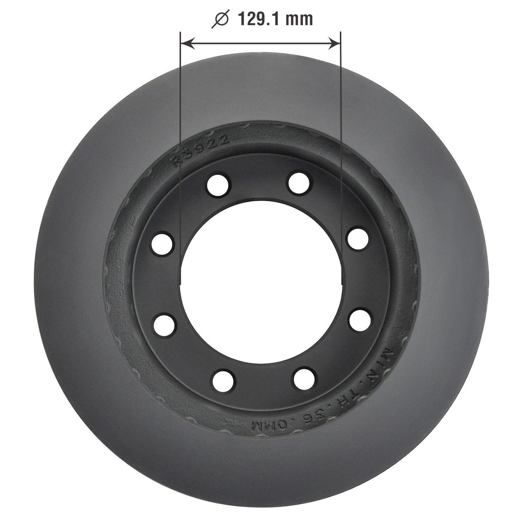Severe Duty Disc Brake Rotor 54078SD