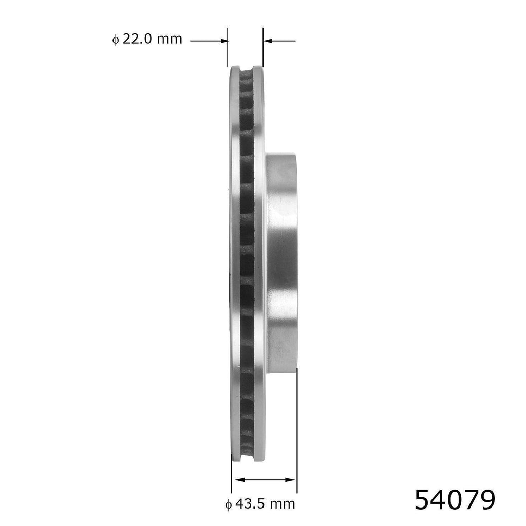 Disc Brake Rotor 54079