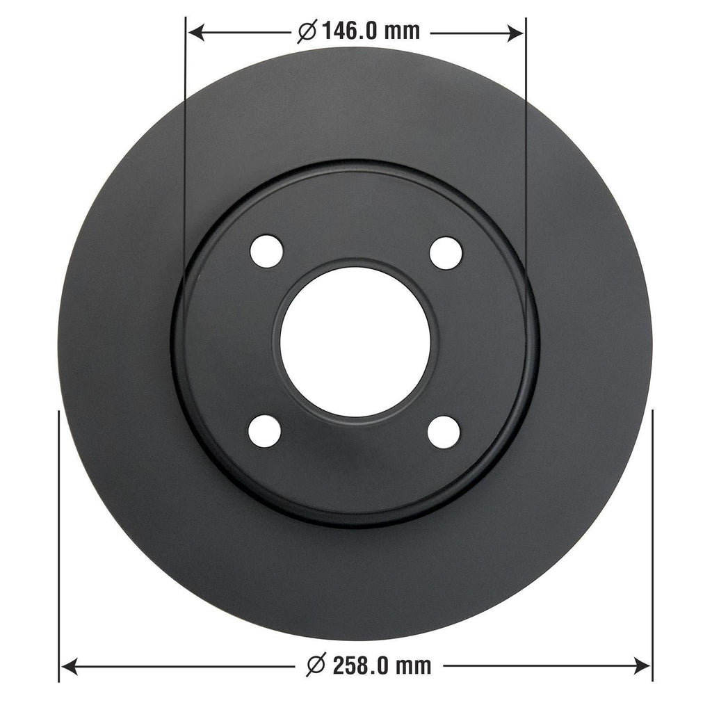 Gold Disc Brake Rotor 54079DG
