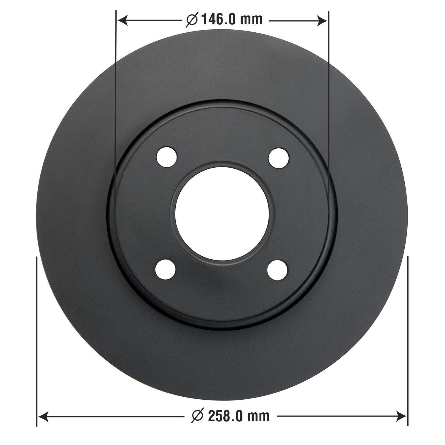 Gold Disc Brake Rotor 54079DG