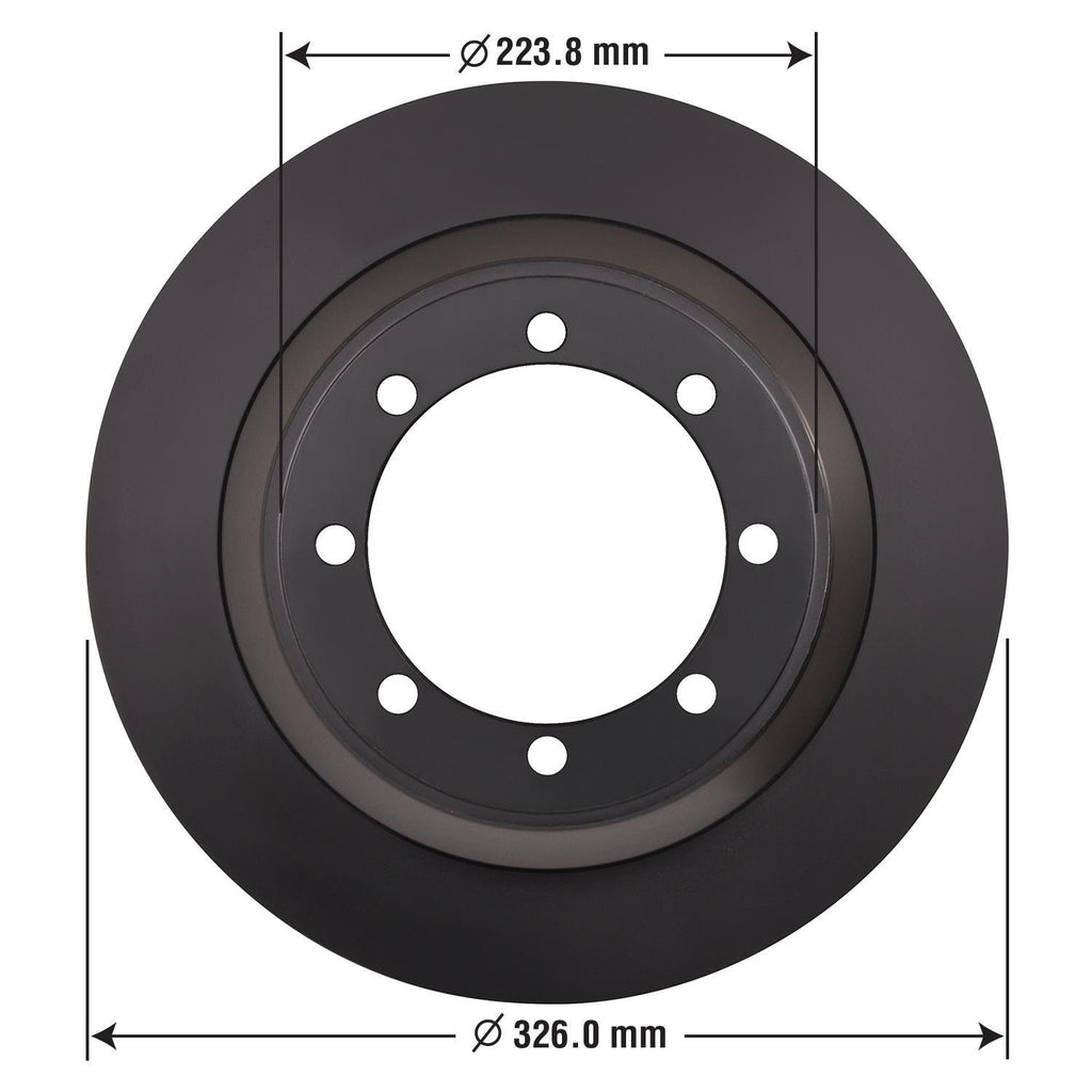 Gold Disc Brake Rotor 54084DG