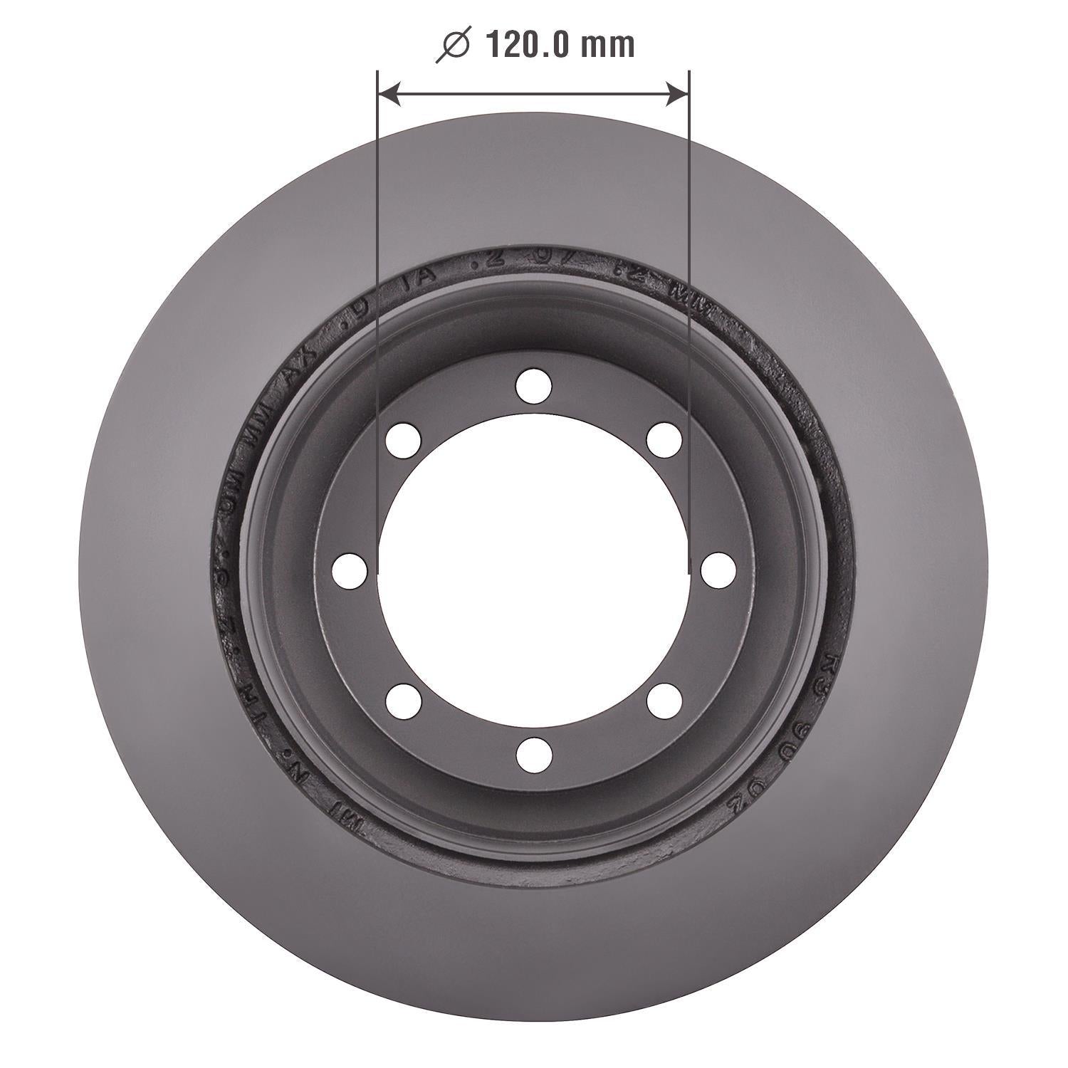 Severe Duty Disc Brake Rotor 54084SD