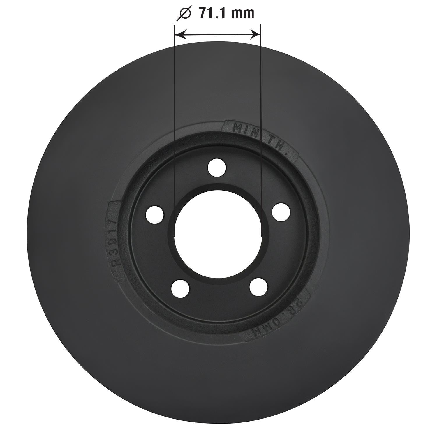 Gold Disc Brake Rotor 54088DG