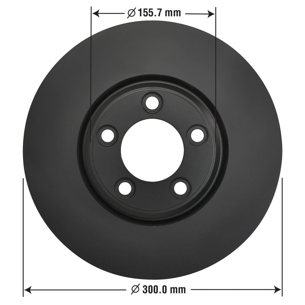 Gold Disc Brake Rotor 54088DG