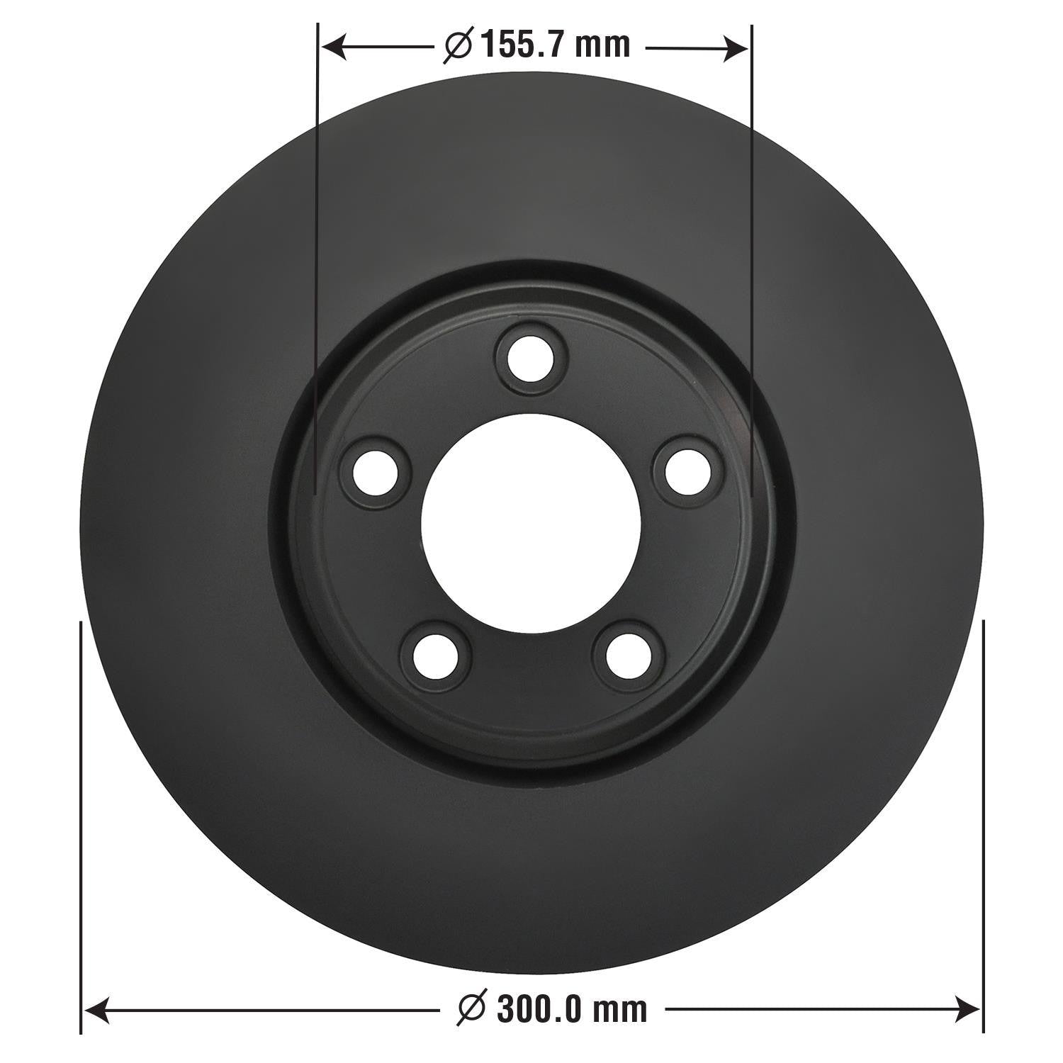 Gold Disc Brake Rotor 54088DG