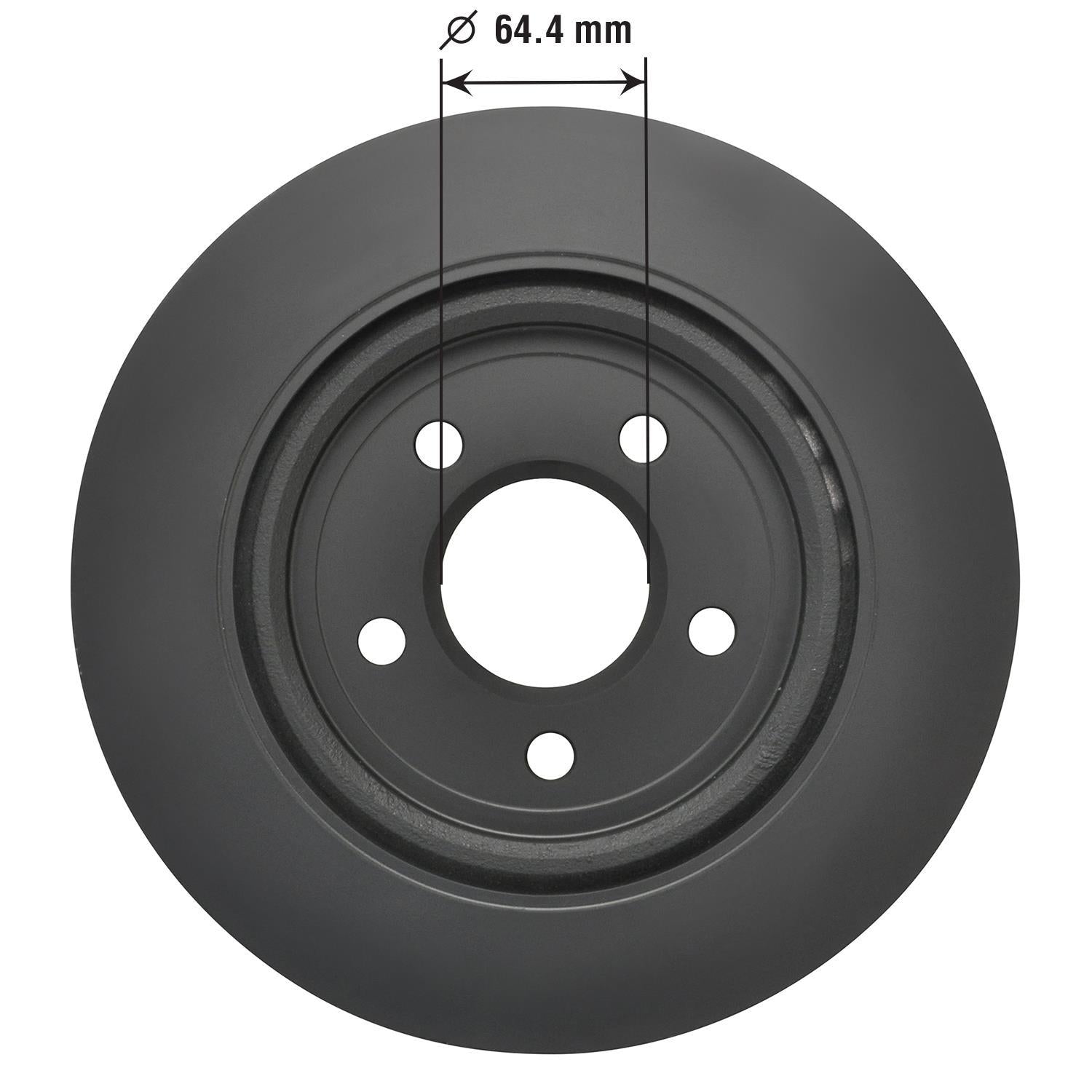 Gold Disc Brake Rotor 54089DG