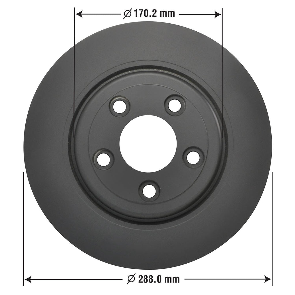 Gold Disc Brake Rotor 54089DG