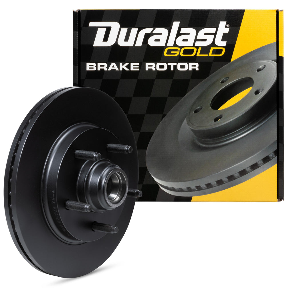 Gold Disc Brake Rotor and Hub Assembly 54092DG