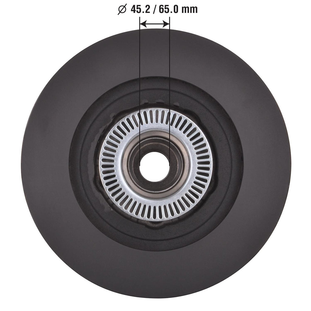Gold Disc Brake Rotor and Hub Assembly 54096DG