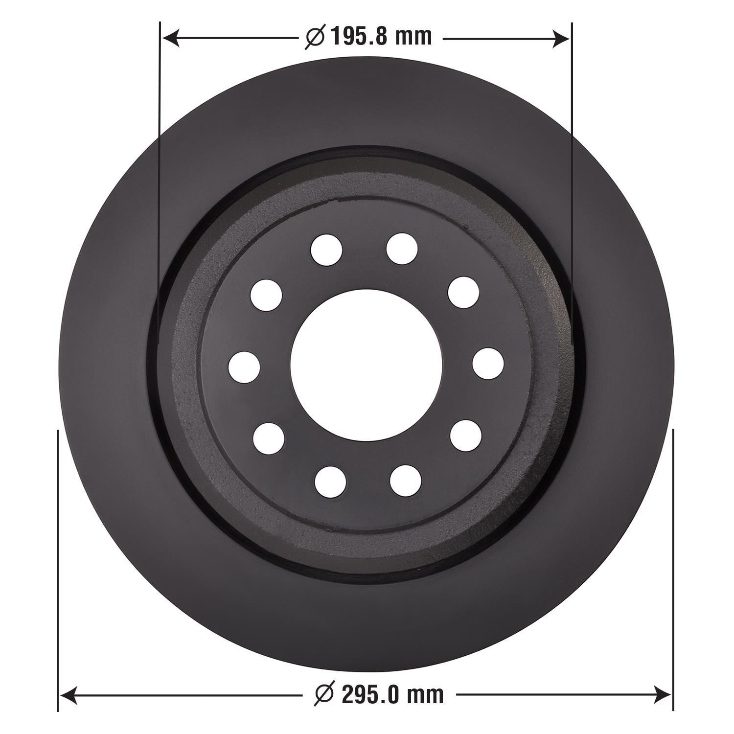 Gold Disc Brake Rotor 54101DG