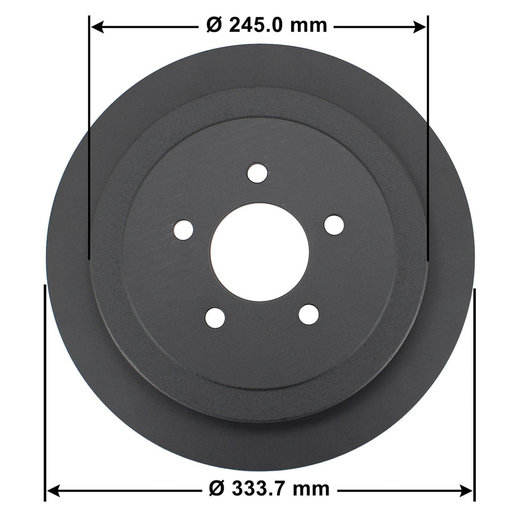 Severe Duty Disc Brake Rotor 54102SD