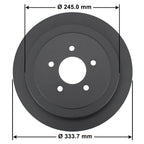 Severe Duty Disc Brake Rotor 54102SD