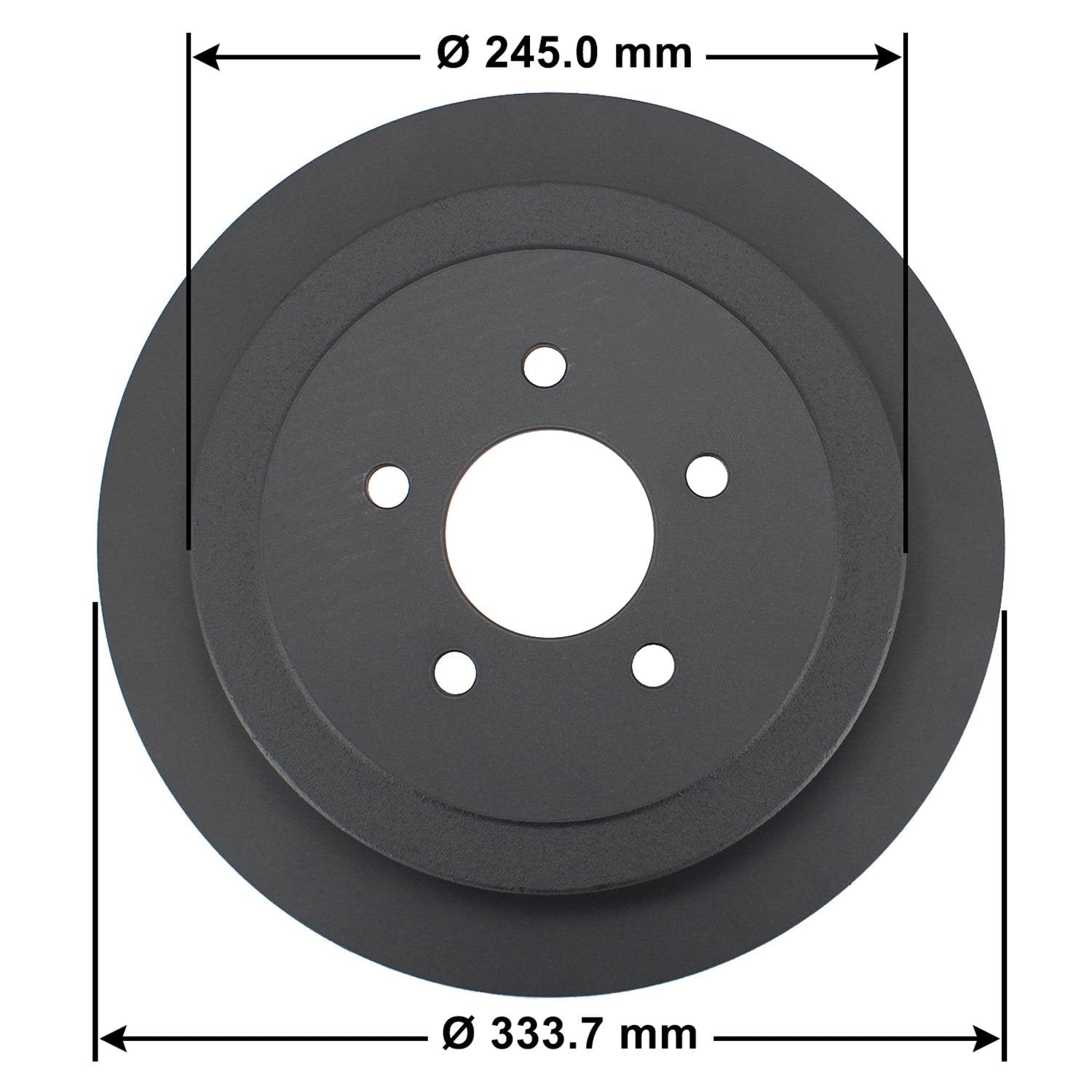 Severe Duty Disc Brake Rotor 54102SD